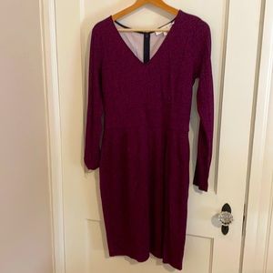 Lark & Ro long sleeve ponte dress